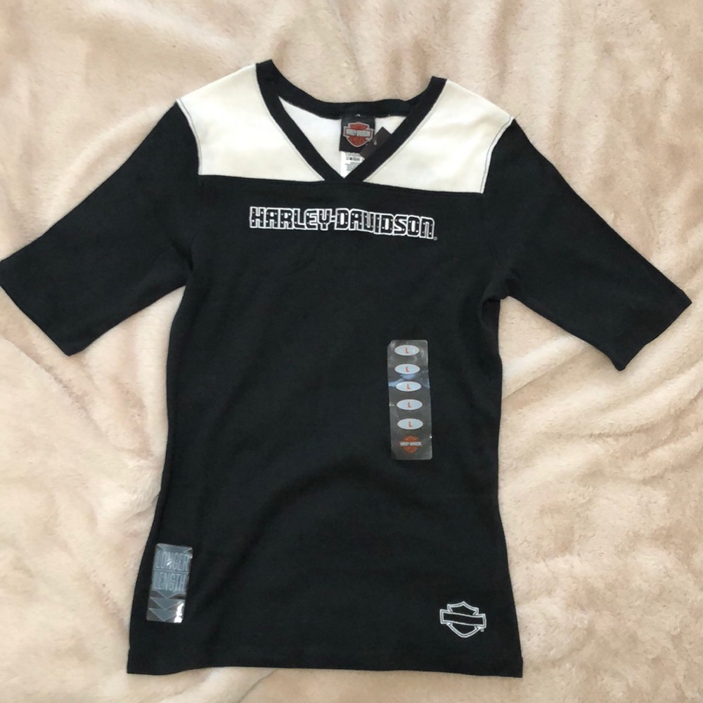 NWT Women’s Harley Short Sleeve Longer Length Tee - Picture 12 of 12